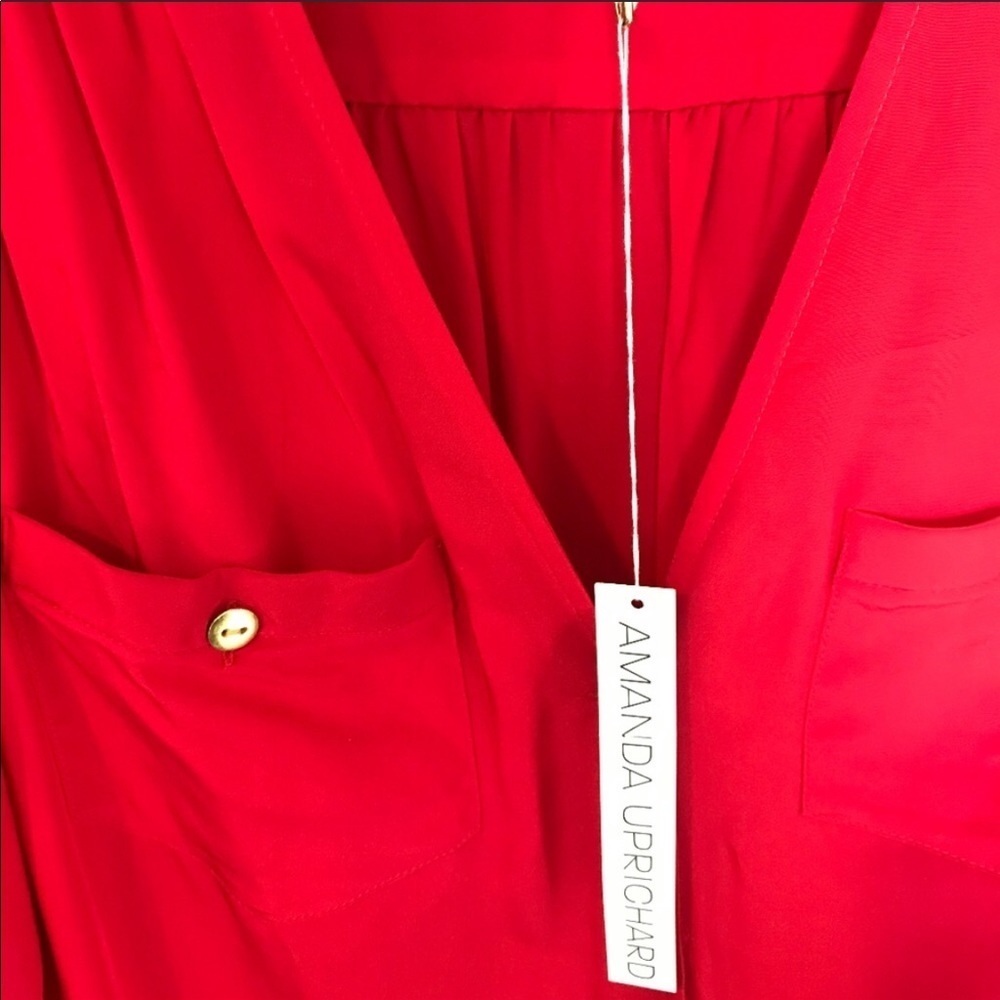 Amanda Uprichard Red Dress - Picture 5 of 11